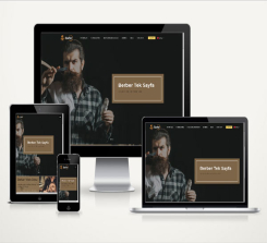  Berber Web Sitesi Onepage v4.0 